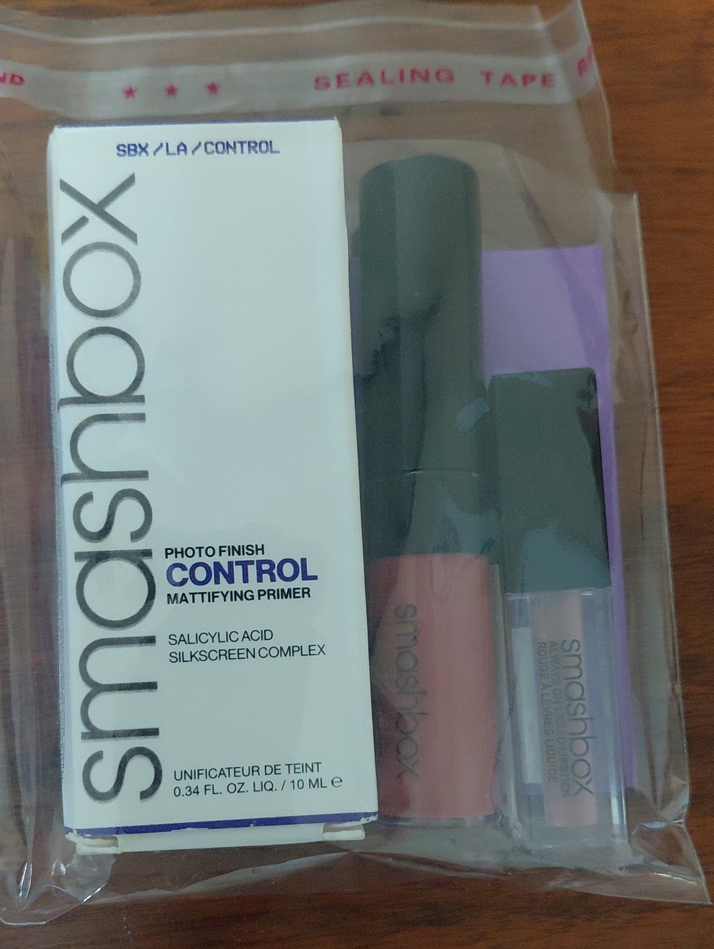 Smashbox Photo Finish Control Primer with Pink Nude Lip Duo